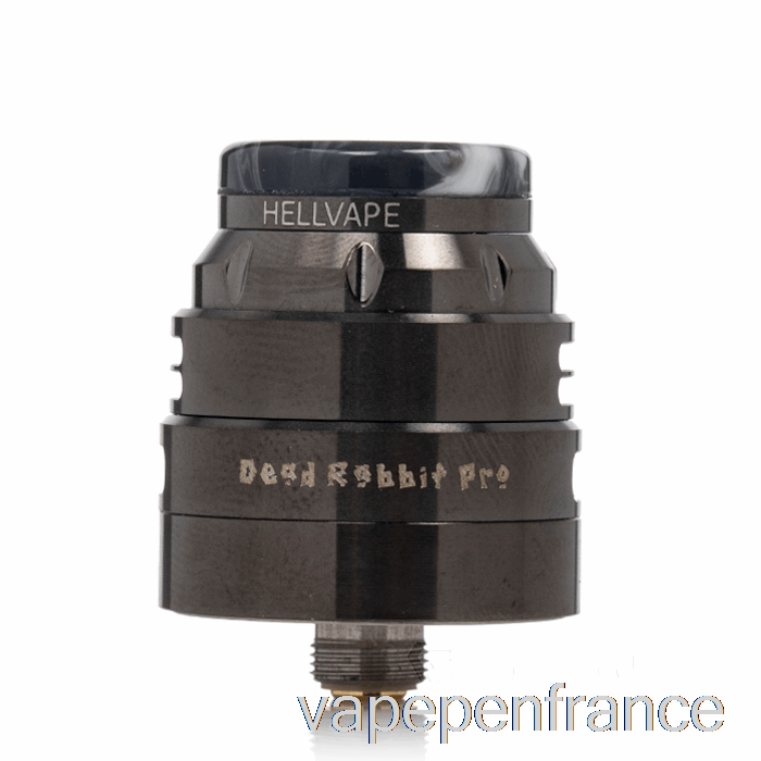 Hellvape Lapin Mort Pro 24mm Rda Stylo Vape Gunmetal